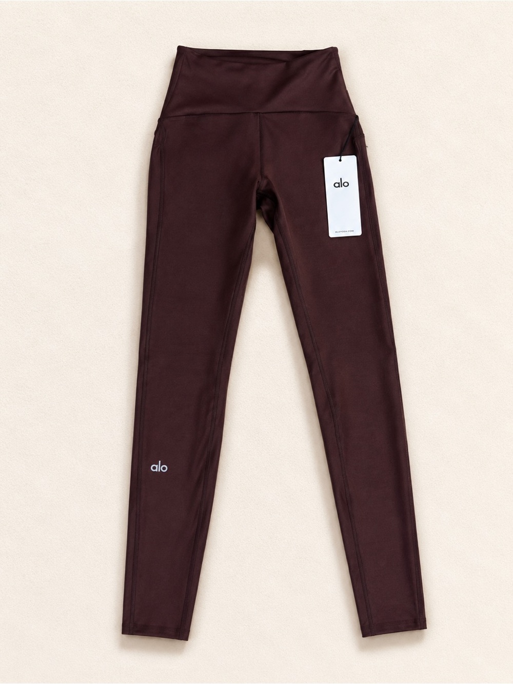 *NWT* ALO Infatuation Set in Brownstone | Top (S) & Leggings (XS) - Picture 3 of 13